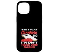 Cornhole Amante Sì, gioco Cornhole Fun Custodia per iPhone 15