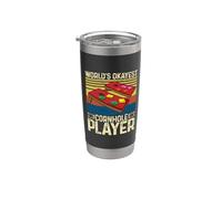Cornhole Bean Bags Gioco Di Lancio Giocatore Corn Hole Board Bicchiere termico in acciaio inox doppia parete