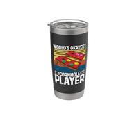 Cornhole Bean Bags Gioco Di Lancio Giocatore Corn Hole Board Bicchiere termico in acciaio inox doppia parete