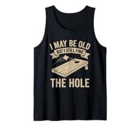 Cornhole Dad Funny Posso Essere Vecchio ma Trovo Ancora Il Buco Canotta