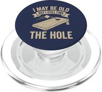 Cornhole Dad Funny Posso essere vecchio ma trovo ancora il buco PopSockets PopGrip per MagSafe