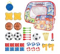 Cornhole Game, Kids Toss Board Set, Foldable Bean Bag Toy, Interactive Engaging Indoor Outdoor Play, Lightweight and Portable Design, Perfect for Boys and Girls Ages 3-8
