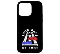 Cornhole Giocatore Quattro Borse Di Furia Divertimento Custodia per iPhone 15 Pro Max