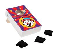 Cornhole giochi per adulti | Portatile in legno educativo - Il set portatile a forma di cornhole include 3 da lancio, per bambini ufficio e scuola durante i viaggi al chiuso e all'aperto sul