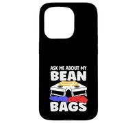 Cornhole Lover Chiedimi del mio Bean Bag Fun Custodia per iPhone 15 Pro