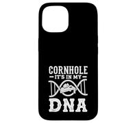 Cornhole Lover È nel mio DNA Divertente Gioco Passione Custodia per iPhone 15