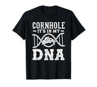 Cornhole Lover È nel mio DNA Divertente Gioco Passione Maglietta