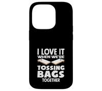 Cornhole Lover I Love It When We're Lossing Bags Together Custodia per iPhone 14 Pro