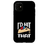 Cornhole Lover: I'd Hit That Fun Game Slogan Custodia per iPhone 11