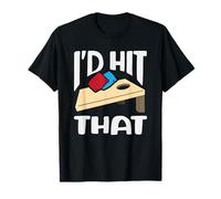 Cornhole Lover: I'd Hit That Fun Game Slogan Maglietta