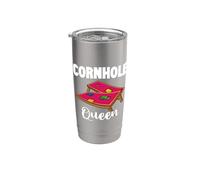 Cornhole Queen Bags Corn Hole Board Cornhole Bicchiere termico in acciaio inox doppia parete