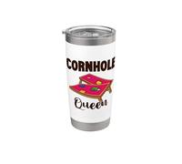 Cornhole Queen Bags Corn Hole Board Cornhole Bicchiere termico in acciaio inox doppia parete