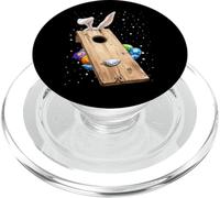 Cornhole Team Player Pasqua Coniglio Uova Bunny Orecchie PopSockets PopGrip per MagSafe