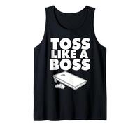 Cornhole Toss Come Un Boss Canotta