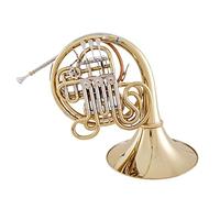 Corni BF Abbassamento Split Doppia fila Corno Francese Tubo Ottone Corpo Bronzo fosforoso Fischietto Tubo Strumento a Vento