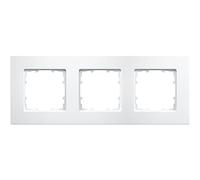 Cornice 3 elementi 232x90mm in bianco polare | Siemens Delta MIRO 5TG11130WH