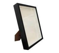 Cornice a fondo profondo, Cornice for scatola portaombrelli da 3 cm multicolore, dimensioni multiple for bouquet di fiori secchi, foto fai te(Black Frame,13X18cm 7inch)