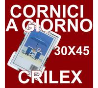 CORNICE A GIORNO 30x45 - Pacco da 12 - CORNICI IN CRILEX ANTINFORTUNISTICO