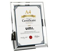 Cornice A4,Cornice in Vetro 21x29.7 cm,1 Pezzo