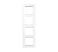Cornice A550 quadrupla bianca Alpino Termpoplastica