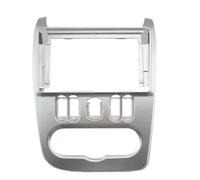 Cornice Adattatore Per Autoradio 2 DIN Pannello CD Cornice Cruscotto Per Dacia Per Logan Per Duster(RHD)