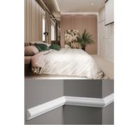 Cornice adesiva per parete Boiserie - vendita al pezzo profilo decorativo 3D