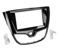 Per Opel Karl Placca Autoradio Cornice a Incasso Doppio Din Nero Pianoforte