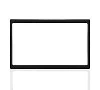 Akozon Cornice autoradio 2 DIN 178 x 102 mm Mascherina universale in plastica resistente nera