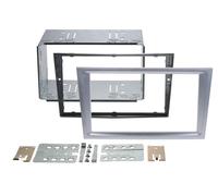 Opel Agila A Combo C Placca Autoradio Montaggio Telaio Scuro Argento Doppio Din