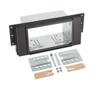 Cornice Autoradio Doppio DIN Incastro Nero Per Land Rover Range Rover Sport