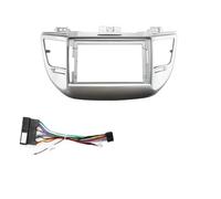 Cornice Autoradio Mascherina 9 ''Per Hyundai Per Tucson 2015-2017 Autoradio Lettore Pannello Con Cornice Cavo Stereo Cablaggio Fascia Per Il Cruscotto Copertura