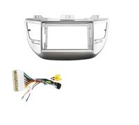 Cornice Autoradio Mascherina 9 ''Per Hyundai Per Tucson 2015-2017 Autoradio Lettore Pannello Con Cornice Cavo Stereo Cablaggio Fascia Per Il Cruscotto Copertura