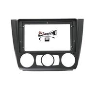 Cornice Autoradio Mascherina Adattatore Per Telaio Audio Per Auto, Schermo Grande Da 9 Pollici Per BMW Serie 1 2005-2012 Kit Pannello Di Montaggio Per Lettore CD 2Din