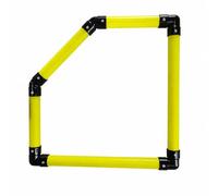 Cornice Bersaglio da Bersaglio Cinghie di Fissaggio Riutilizzabile Angolare per Calciatori