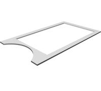 Cornice Bezel Display per Sony Walkman NW-A840 Series Stampata in 3D