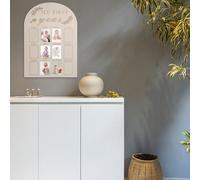 Cornice Bimba Portafoto Neonata Di Legno Per Pietra Miliare Del Bambino