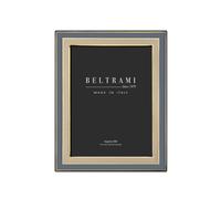 Cornice cipria, polvere e oro foto 15x20 cm Beltrami con argento Miro Silver oro