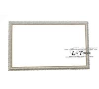 Cornice classica su misura stile barocco quadro avorio e oro legno Madrid