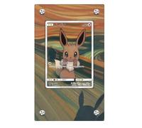 Cornice compatibile con Pokémon - Eevee 287/SM-P Scream Munch - Evoluzioni prismatiche - Espositore di opere d'arte estese