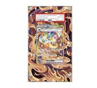 Cornice compatibile con Pokemon Flareon Ex 146/131 - Evoluzioni prismatiche - Espositore per carte di credito PSA esteso - Terastal Festival