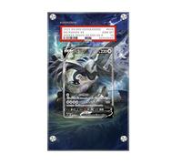 Cornice compatibile con Pokémon Lugia V 186/195 - Tempesta d'argento - Espositore per carte di credito PSA