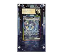 Cornice compatibile con Pokémon Vaporeon Ex 149/131 - Evoluzioni Prismatiche - Pokémon CGC Espositore per carte di credito - Festival Terastal