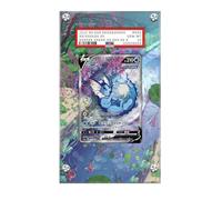 Cornice compatibile con Pokémon Vaporeon V SWSH181 - Evolving Skies - Pokémon Extended PSA Artwork Protective Card Display Case - Eevee Heroes - Compatibile con PSA/CGC/TAG