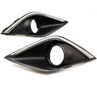 Cornice con lunetta leggera Per Mitsubishi Per Outlander 2016-2019 cornice copri-faro fendinebbia copri-griglia(Left and Right)