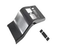 Cornice Console Interna Auto Per Toyota Per Bz4x 2022 2023 Automotive Interni In Fibra Di Carbonio Posteriore Drenaggio Tazza Telaio Volante Decorativo Trim Pannello Telaio(Rear air vent cover)