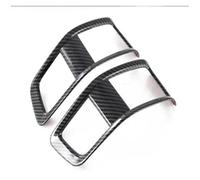 Cornice Console Interna Auto Per Toyota Per Bz4x 2022 2023 Automotive Interni In Fibra Di Carbonio Posteriore Drenaggio Tazza Telaio Volante Decorativo Trim Pannello Telaio(Side air vent cover)