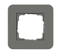 CORNICE COPRIFORO PER INTERRUTTORE GIRO Gira 1 posto Grigio scuro/Antracite 0211423