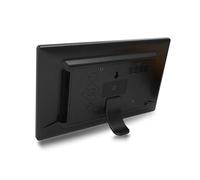 Cornice Cornice For Foto Elettronica Da 7 Pollici Supporto For Pubblicità Riproduzione In Loop USB SD DC Plug In Display Fotografico Condividi facile(Black)