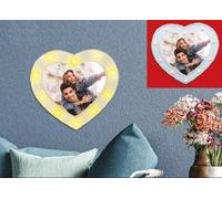 Cornice Cuore 29,5x27 cm in plastica con Luce