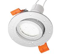 Cornice da incasso a soffitto per bagno ERID a prova di umidità IP44 rotonda [EEK: F]